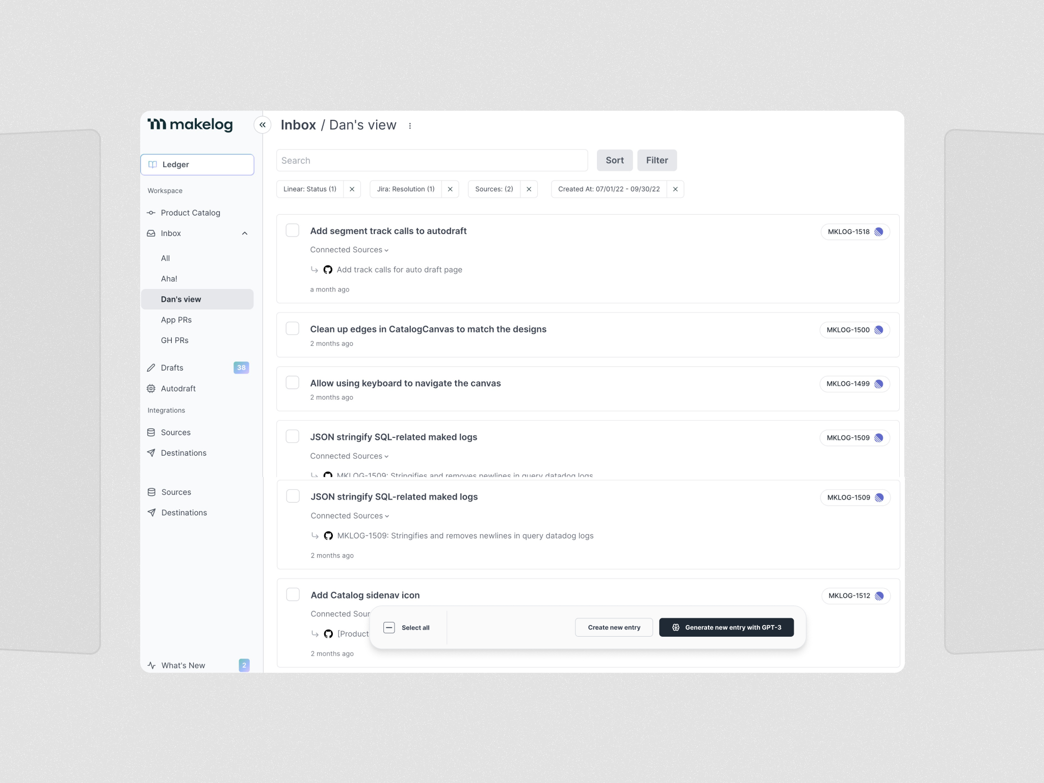 Entry Modal - AI tools